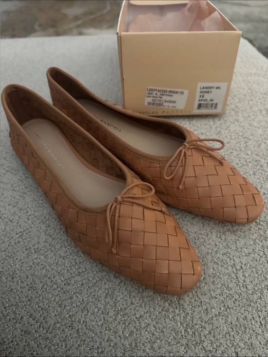 Loeffler Randall Shoes - Loeffler Randall Honey Woven Leather Landry Ballet Flat New 9B